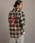 JACKROSE(ジャックローズ) |【The Rolling Stones×JACKROSE】グラデブリーチオンブレチェックLSシャツ(MENS)