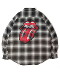 JACKROSE(ジャックローズ) |【The Rolling Stones×JACKROSE】グラデブリーチオンブレチェックLSシャツ(MENS)