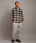 JACKROSE(ジャックローズ) |【The Rolling Stones×JACKROSE】グラデブリーチオンブレチェックLSシャツ(MENS)
