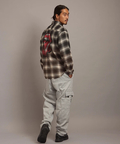 JACKROSE(ジャックローズ) |【The Rolling Stones×JACKROSE】グラデブリーチオンブレチェックLSシャツ(MENS)