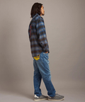 JACKROSE(ジャックローズ) |【The Rolling Stones×JACKROSE】グラデブリーチオンブレチェックLSシャツ(MENS)