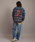 JACKROSE(ジャックローズ) |【The Rolling Stones×JACKROSE】グラデブリーチオンブレチェックLSシャツ(MENS)