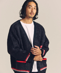 JACKROSE(ジャックローズ) |【The Rolling Stones×JACKROSE】 SHAGGY KNIT JQ CARDIGAN(MENS)