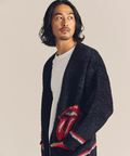 JACKROSE(ジャックローズ) |【The Rolling Stones×JACKROSE】 SHAGGY KNIT JQ CARDIGAN(MENS)