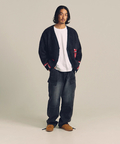 JACKROSE(ジャックローズ) |【The Rolling Stones×JACKROSE】 SHAGGY KNIT JQ CARDIGAN(MENS)