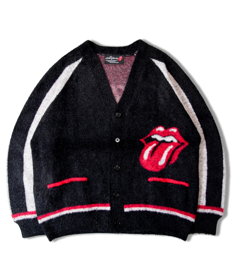 JACKROSE(ジャックローズ) |【The Rolling Stones×JACKROSE】 SHAGGY KNIT JQ CARDIGAN(MENS)