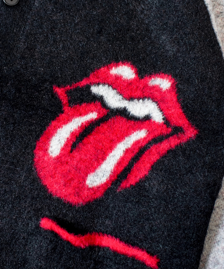JACKROSE(ジャックローズ) |【The Rolling Stones×JACKROSE】 SHAGGY KNIT JQ CARDIGAN(MENS)