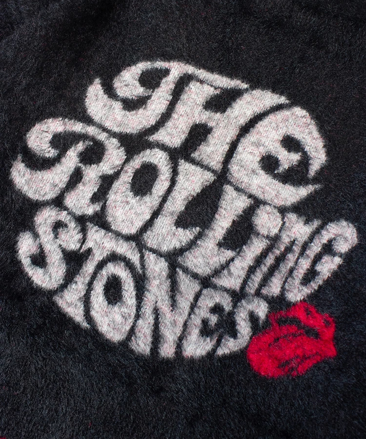 JACKROSE(ジャックローズ) |【The Rolling Stones×JACKROSE】 SHAGGY KNIT JQ CARDIGAN(MENS)