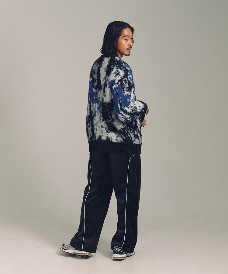 JACKROSE(ジャックローズ) |JE スプラッシュジャガードクルーニット(MENS)