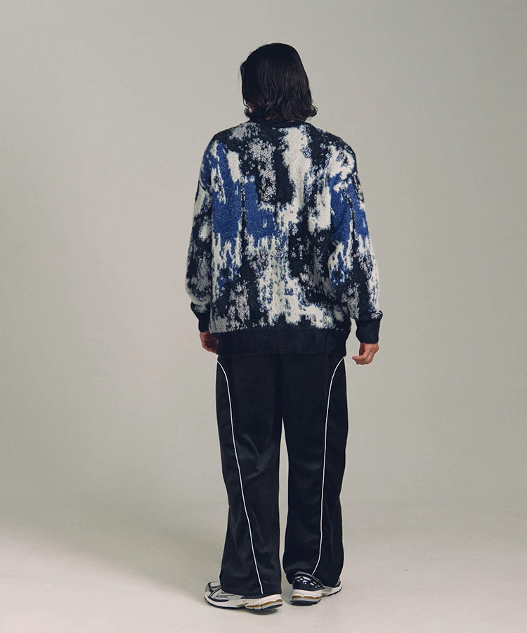 JACKROSE(ジャックローズ) |JE スプラッシュジャガードクルーニット(MENS)