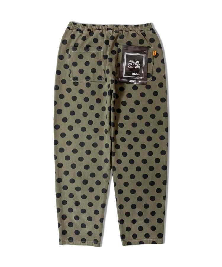 JACKROSE(ジャックローズ) |BAYCANT/ベイカント 総柄1タック ワークパンツ(MENS)