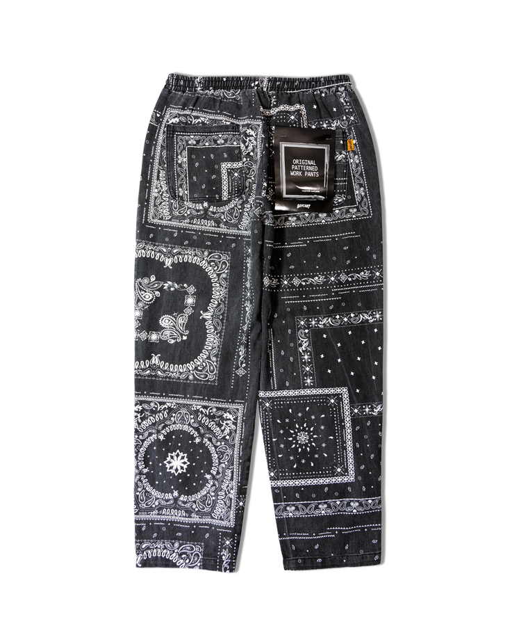 JACKROSE(ジャックローズ) |BAYCANT/ベイカント 総柄1タック ワークパンツ(MENS)