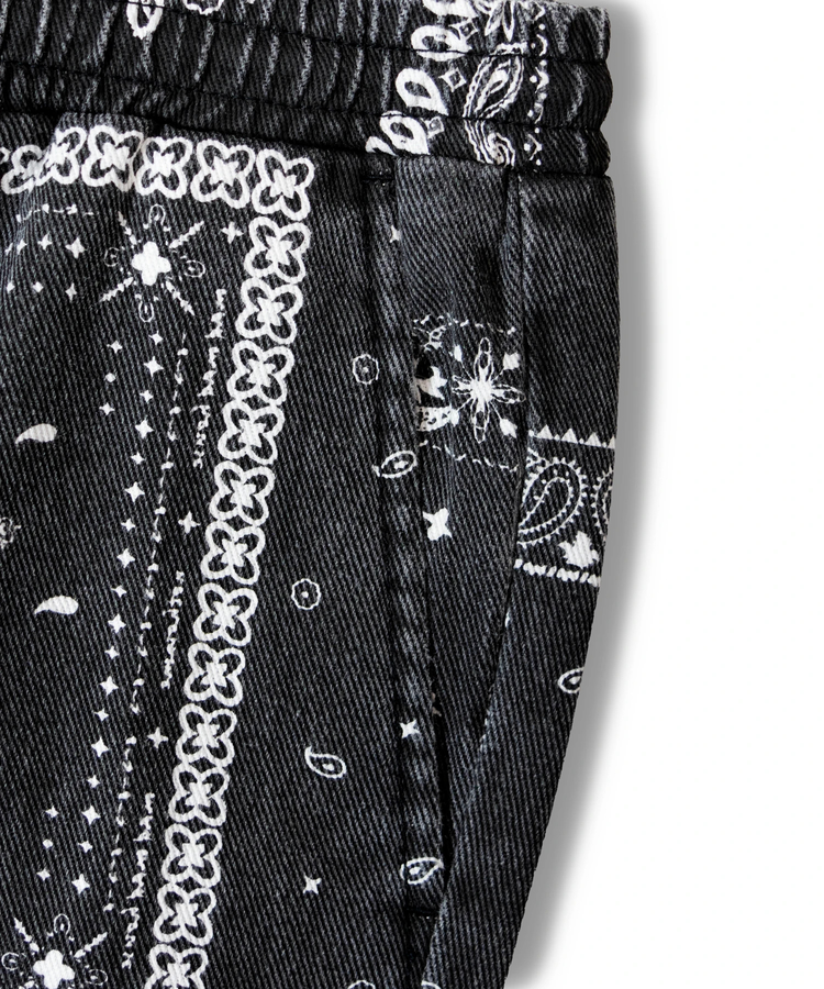 JACKROSE(ジャックローズ) |BAYCANT/ベイカント 総柄1タック ワークパンツ(MENS)