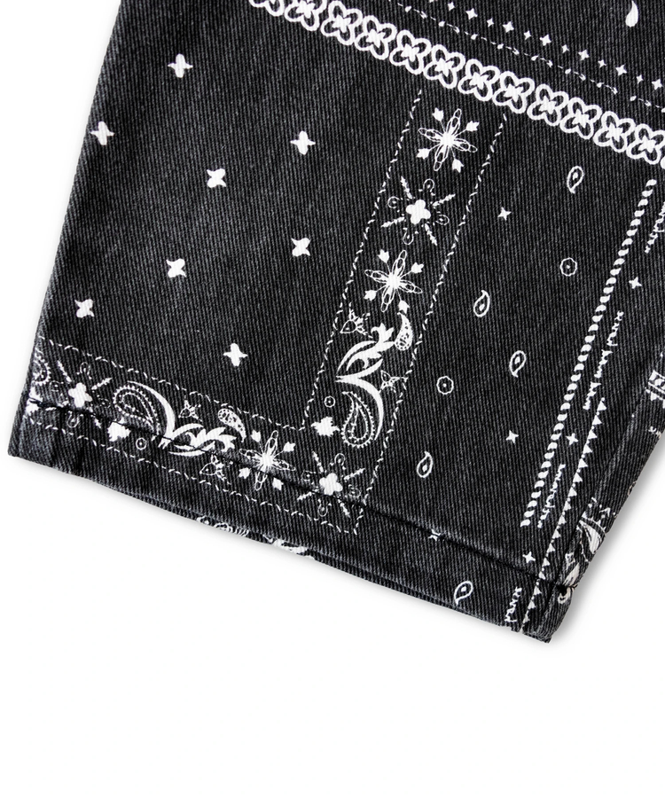 JACKROSE(ジャックローズ) |BAYCANT/ベイカント 総柄1タック ワークパンツ(MENS)