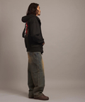 JACKROSE(ジャックローズ) |【The Rolling Stones×JACKROSE】 裏起毛サガラ刺繍ジップパーカ(MENS)