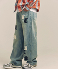 JACKROSE(ジャックローズ) |GA O.E-APPLIQUE BUGGY JEAN(MENS)