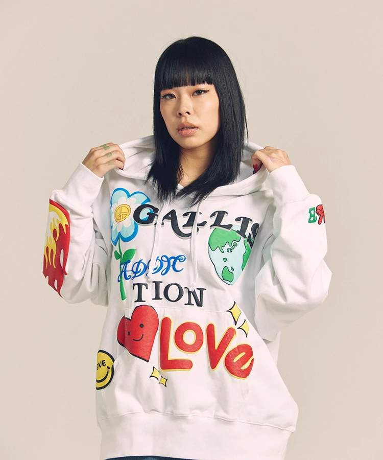 JACKROSE(ジャックローズ) |GA 裏毛-POP MOTIF HOODIE(MENS)