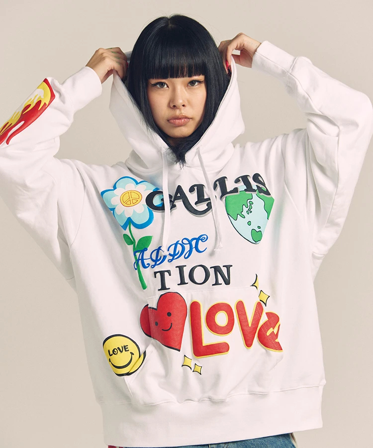 JACKROSE(ジャックローズ) |GA 裏毛-POP MOTIF HOODIE(MENS)