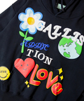 JACKROSE(ジャックローズ) |GA 裏毛-POP MOTIF HOODIE(MENS)