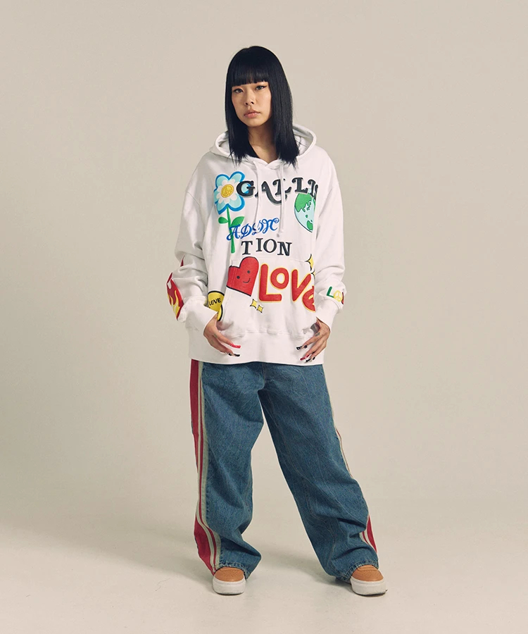 JACKROSE(ジャックローズ) |GA 裏毛-POP MOTIF HOODIE(MENS)
