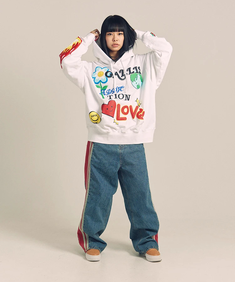 JACKROSE(ジャックローズ) |GA 裏毛-POP MOTIF HOODIE(MENS)