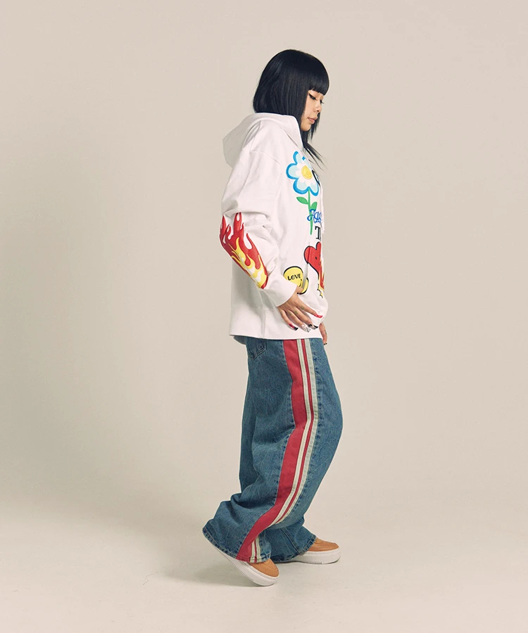 JACKROSE(ジャックローズ) |GA 裏毛-POP MOTIF HOODIE(MENS)