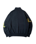 JACKROSE(ジャックローズ) |GA 裏毛-COLORFULL刺繍HALF-ZIP(MENS)