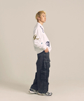 JACKROSE(ジャックローズ) |GA 裏毛-COLORFULL刺繍HALF-ZIP(MENS)