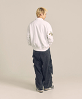 JACKROSE(ジャックローズ) |GA 裏毛-COLORFULL刺繍HALF-ZIP(MENS)