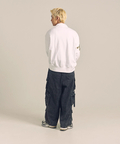 JACKROSE(ジャックローズ) |GA 裏毛-COLORFULL刺繍HALF-ZIP(MENS)