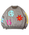 JACKROSE(ジャックローズ) |GA SUEDE POP-MOTIF CREW(MENS)