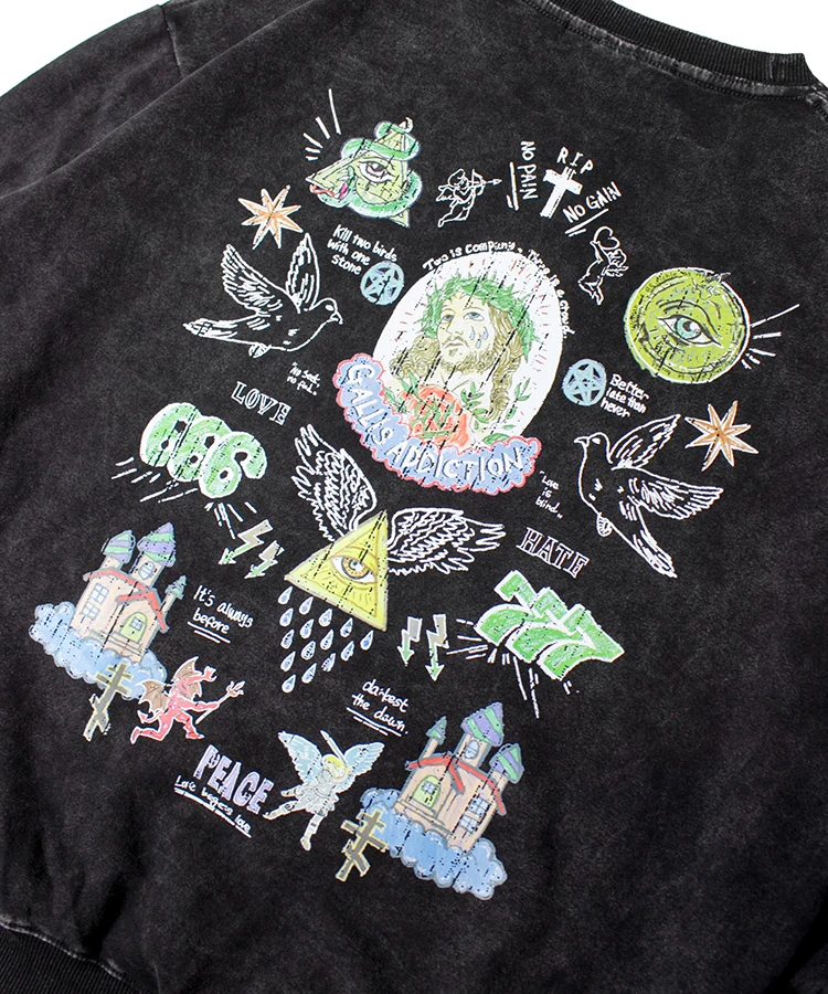 JACKROSE(ジャックローズ) |GA PIGMENT GOD CREW(MENS)