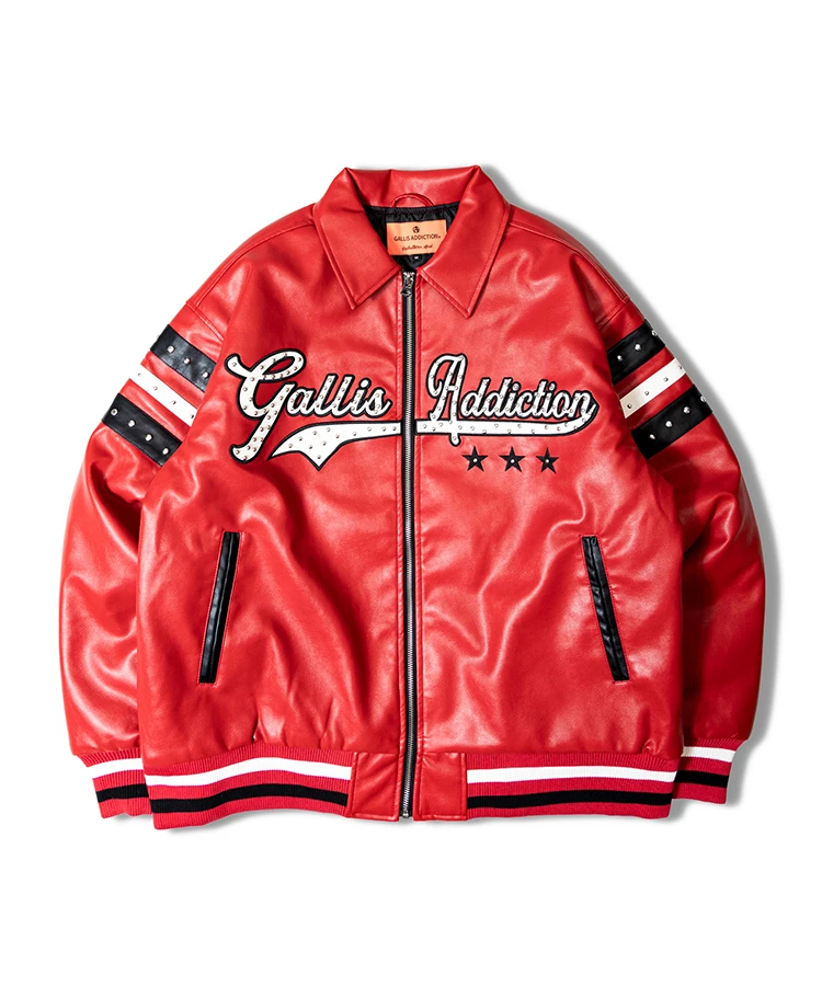 GA PU STUDS VERSITY JKT(MENS)｜ファッション通販 SANKO BAZAAR