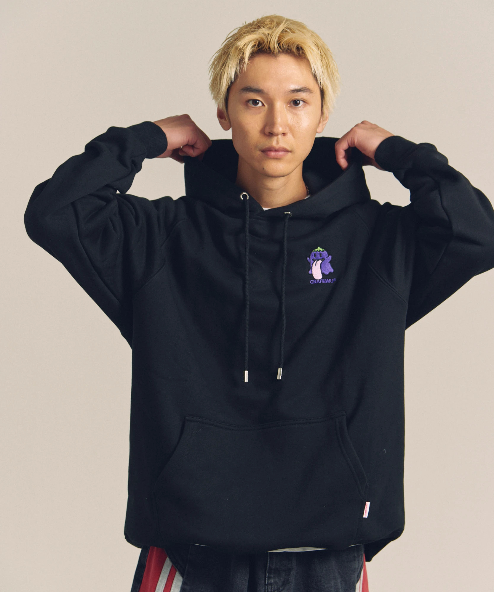 GRAF&WU/グラフアンドウー-MINI 1BOO GHOST プルパーカー(MENS