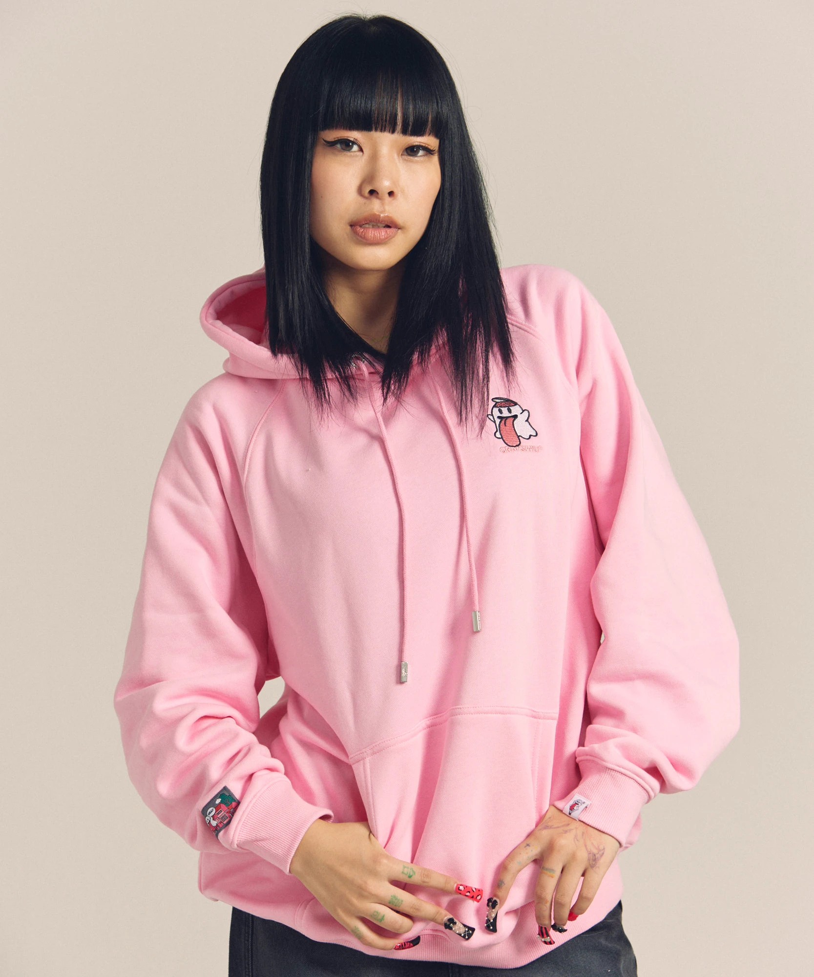 GRAF&WU/グラフアンドウー-MINI 1BOO GHOST プルパーカー(MENS