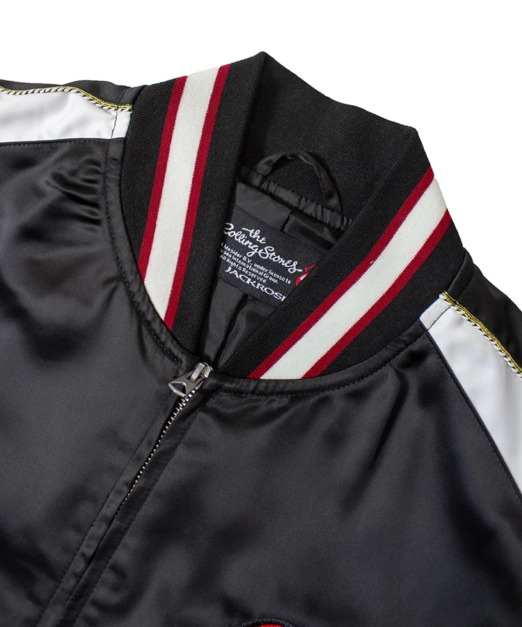 THE ROLLING STONES×JACKROSE】L&T.DICE刺繍スカジャン（MENS
