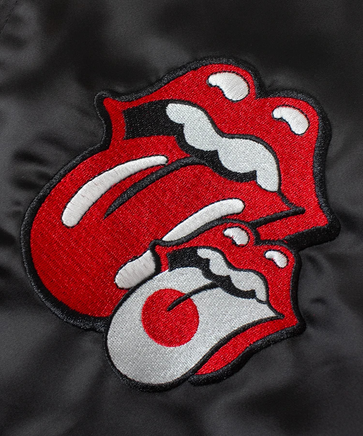 THE ROLLING STONES×JACKROSE】L&T.DICE刺繍スカジャン（MENS