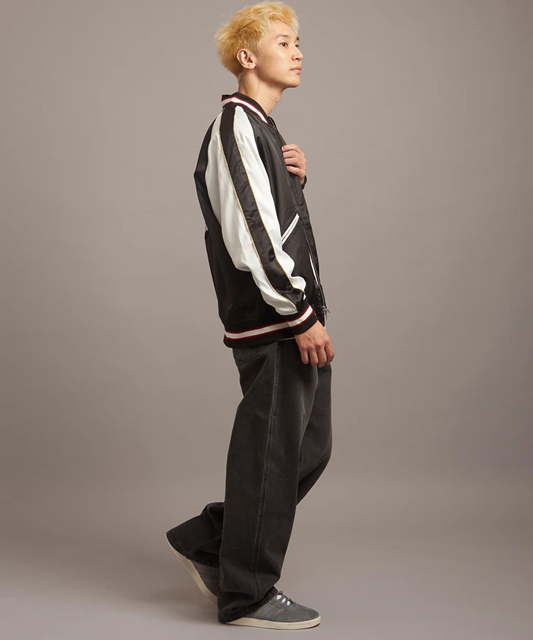 THE ROLLING STONES×JACKROSE】L&T.DICE刺繍スカジャン(MENS