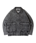 JACKROSE(ジャックローズ) |JE-デニムケミカルウォッシュブルゾン(MENS)