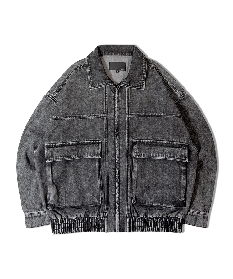 JACKROSE(ジャックローズ) |JE-デニムケミカルウォッシュブルゾン(MENS)