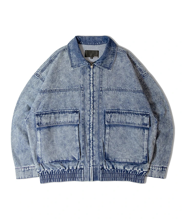 JACKROSE(ジャックローズ) |JE-デニムケミカルウォッシュブルゾン(MENS)