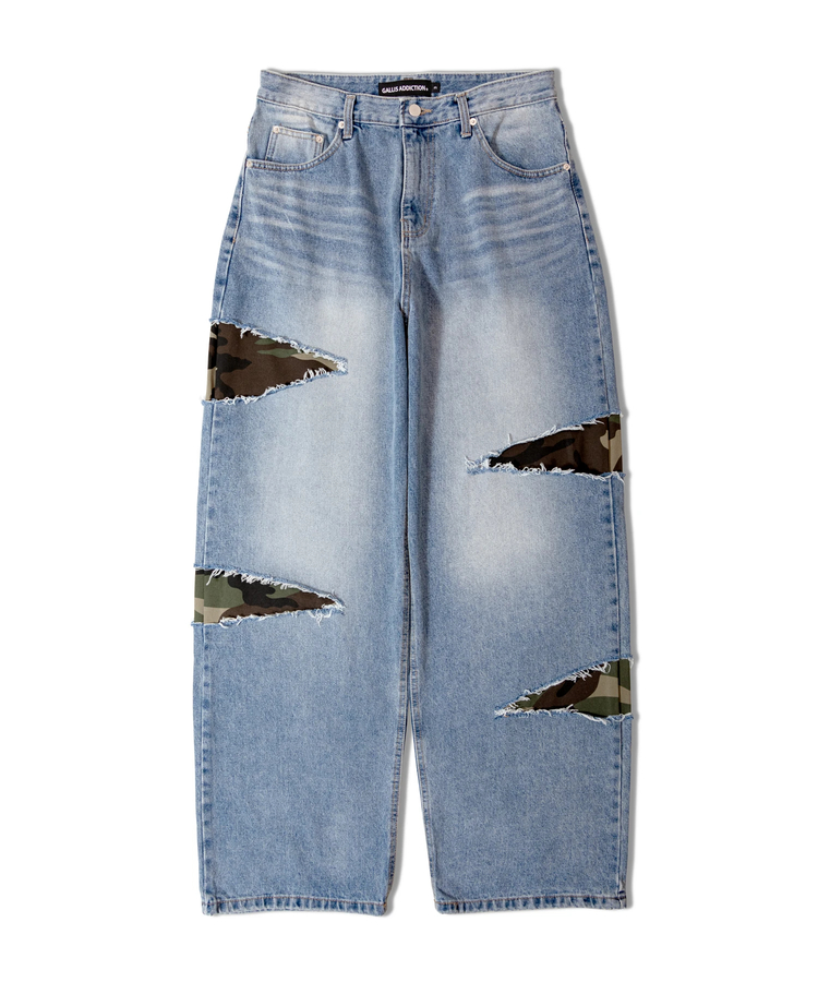 JACKROSE(ジャックローズ) |GA CUT in CAMO BUGGY JEAN(MENS)
