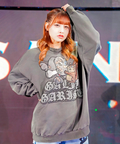 JACKROSE(ジャックローズ) |【GALFY×GALLIS ADDICTION】 犬とリス仲良ちサガラスウェット(MENS/WOMENS)