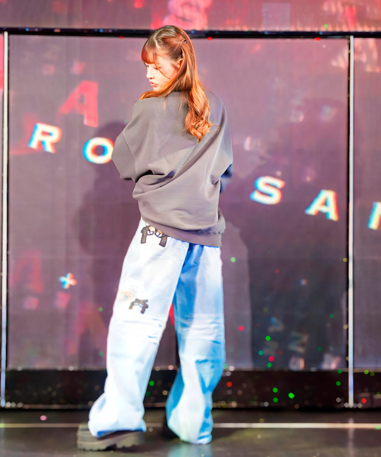 JACKROSE(ジャックローズ) |【GALFY×GALLIS ADDICTION】 犬とリス仲良ちサガラスウェット(MENS/WOMENS)