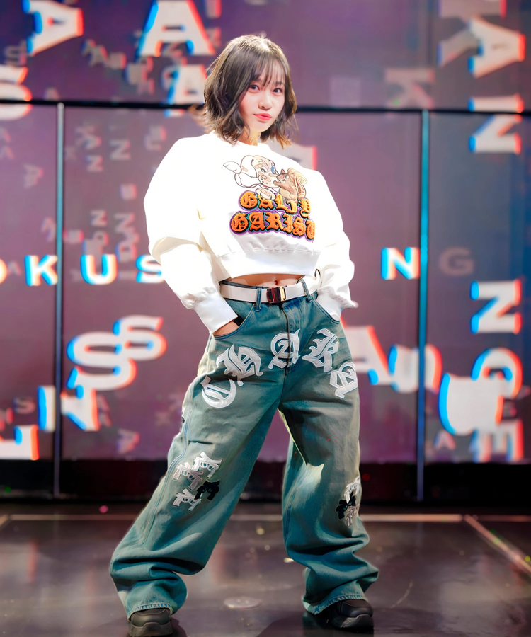 JACKROSE(ジャックローズ) |【GALFY×GALLIS ADDICTION】 犬とリス仲良ちサガラスウェット(MENS/WOMENS)