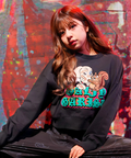JACKROSE(ジャックローズ) |【GALFY×GALLIS ADDICTION】 犬とリス仲良ちサガラスウェット(MENS/WOMENS)