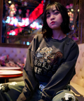 JACKROSE(ジャックローズ) |【GALFY×GALLIS ADDICTION】 犬とリス仲良ちサガラスウェット(MENS/WOMENS)