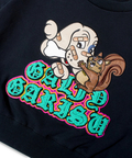 JACKROSE(ジャックローズ) |【GALFY×GALLIS ADDICTION】 犬とリス仲良ちサガラスウェット(MENS/WOMENS)