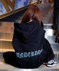 JACKROSE(ジャックローズ) |【GALFY×GALLIS ADDICTION】 ツギハギボロボロパーカー *セットアップ対応(MENS)