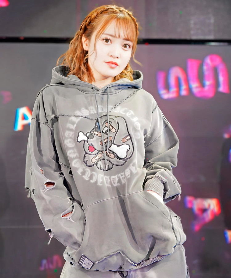 JACKROSE(ジャックローズ) |【GALFY×GALLIS ADDICTION】 ツギハギボロボロパーカー *セットアップ対応(MENS)